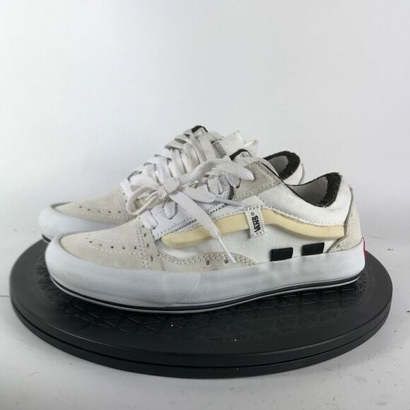 Vans Old Skool Deconstructed Marshmallow 2 White/Black Women’s Size 5.5 - Picture 8 of 12